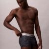 Cueca Low Rise Trunk em microfibra escovada elástica Cueca Low Rise Trunk em microfibra escovada elástica