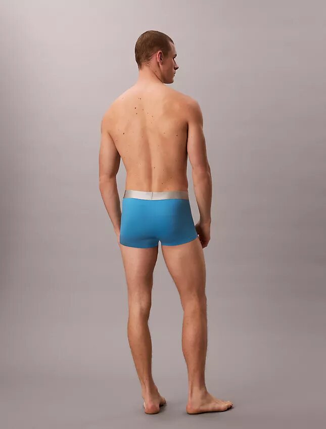 Cueca Low Rise Trunk em microfibra escovada elástica Cueca Low Rise Trunk em microfibra escovada elástica
