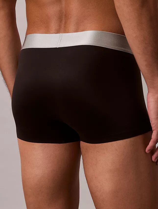 Cueca Low Rise Trunk em microfibra escovada elástica Cueca Low Rise Trunk em microfibra escovada elástica