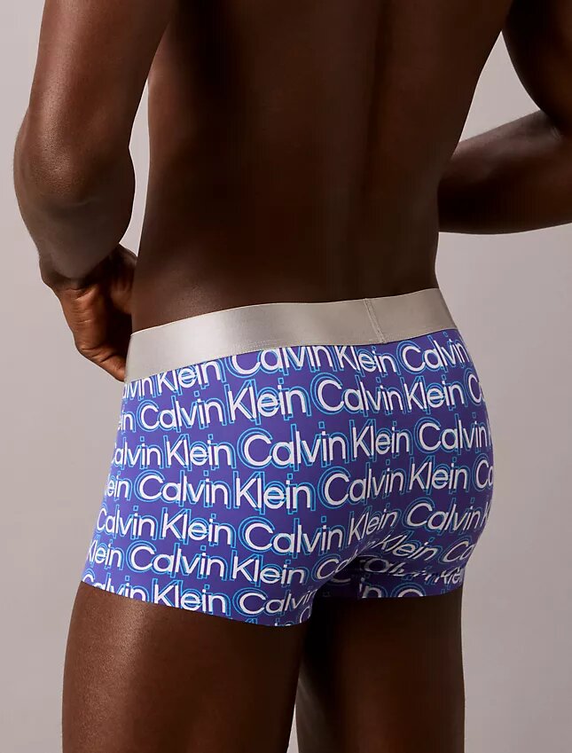 Cueca Low Rise Trunk em microfibra escovada elástica Cueca Low Rise Trunk em microfibra escovada elástica