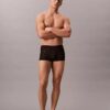 Cueca Low Rise Trunk em renda de microfibra Cueca Low Rise Trunk em renda de microfibra