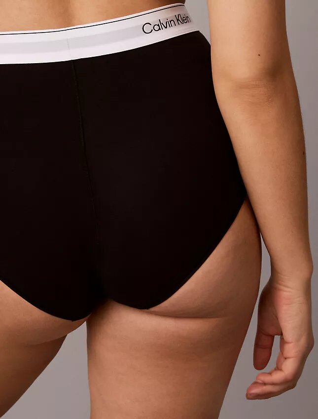 Cueca modeladora de algodão e Modal com corte boyleg Cueca modeladora de algodão e Modal com corte boyleg