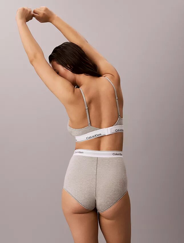 Cueca modeladora de algodão e Modal com corte boyleg Cueca modeladora de algodão e Modal com corte boyleg