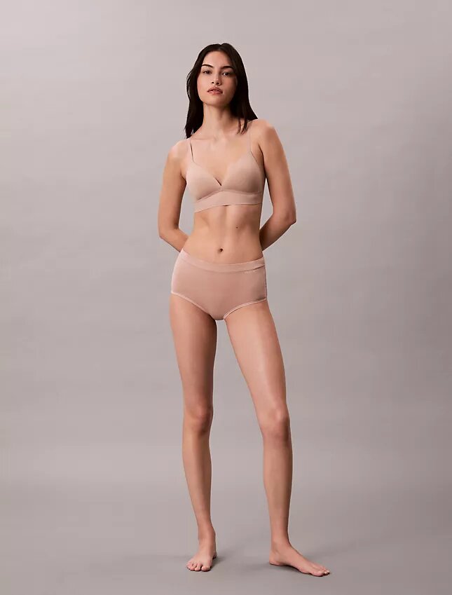 Cueca slip de cintura alta em algodão ideal Cueca slip de cintura alta em algodão ideal