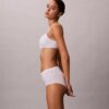 Cueca slip de cintura alta em algodão ideal Cueca slip de cintura alta em algodão ideal