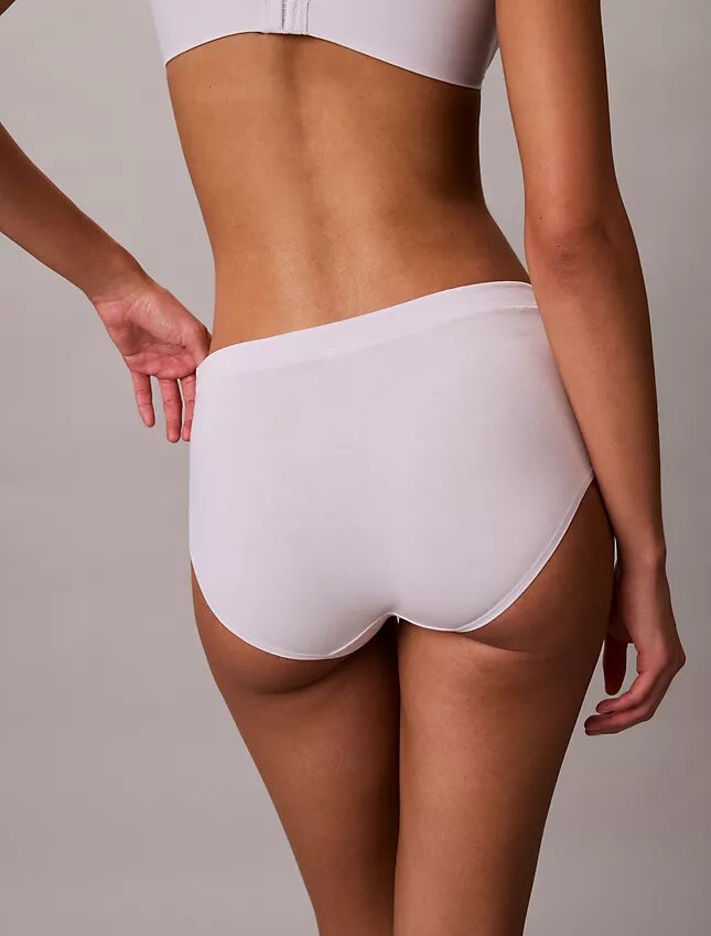 Cueca slip de cintura alta em algodão ideal Cueca slip de cintura alta em algodão ideal