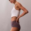 Cueca slip de cintura alta em algodão ideal