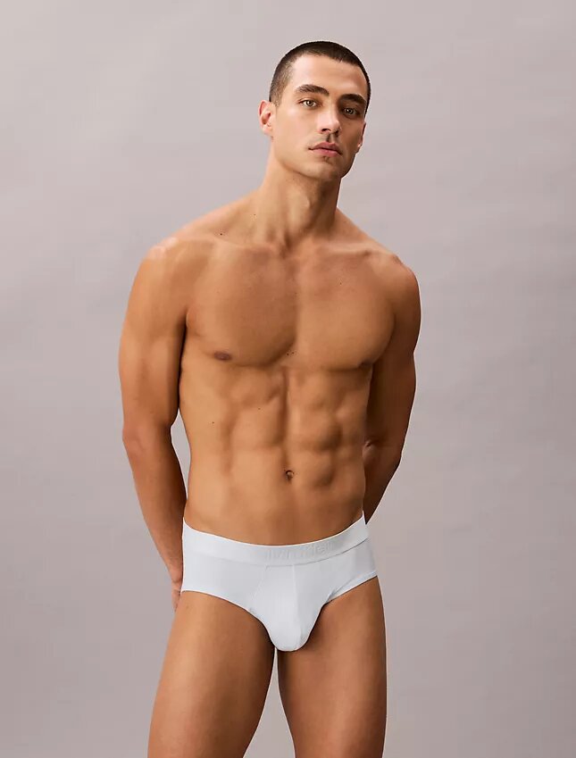 Cueca slip de cintura baixa CK Black Cueca slip de cintura baixa CK Black