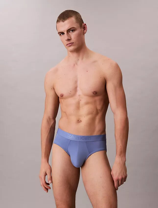 Cueca slip de cintura baixa CK Black Cueca slip de cintura baixa CK Black