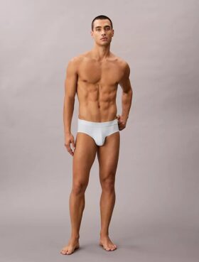 Cueca slip de cintura baixa CK Black