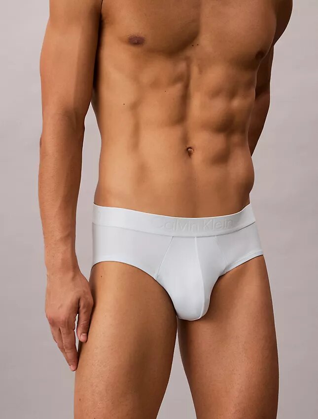 Cueca slip de cintura baixa CK Black Cueca slip de cintura baixa CK Black