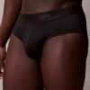 Cueca slip de cintura baixa CK Black Cueca slip de cintura baixa CK Black