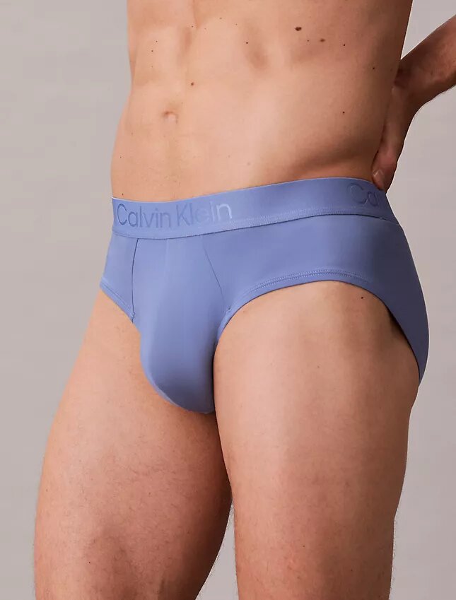 Cueca slip de cintura baixa CK Black Cueca slip de cintura baixa CK Black