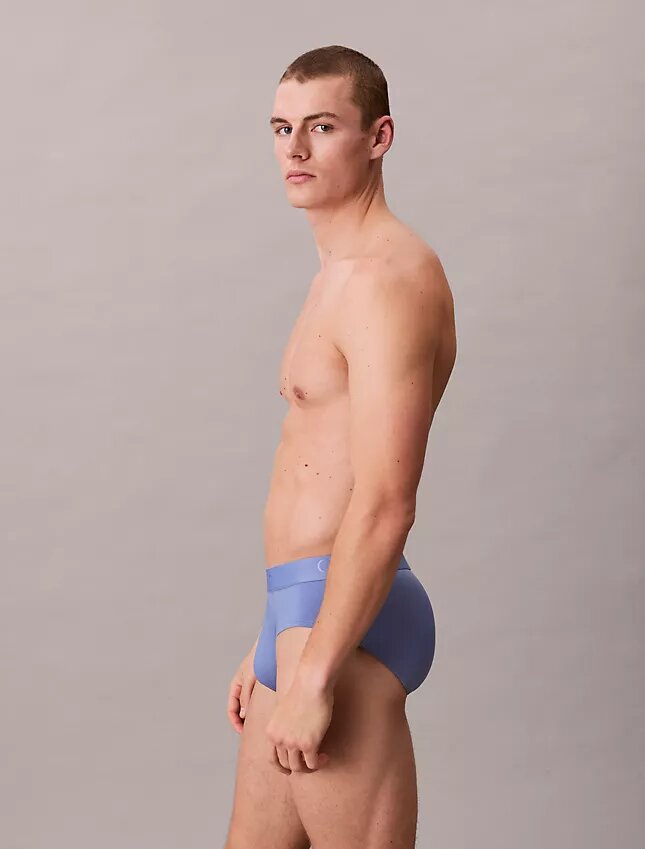 Cueca slip de cintura baixa CK Black Cueca slip de cintura baixa CK Black