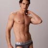 Cueca slip de cintura baixa em microfibra elástica Cueca slip de cintura baixa em microfibra elástica