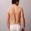 Cueca slip de cintura baixa Icon em Cotton Stretch metalizado, embalagem de 3 unidades