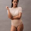 Cueca slip de renda elástica sensual Cueca slip de renda elástica sensual