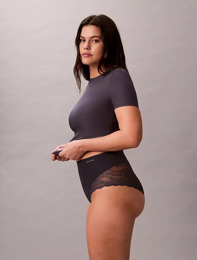 Cueca slip de renda elástica sensual Cueca slip de renda elástica sensual