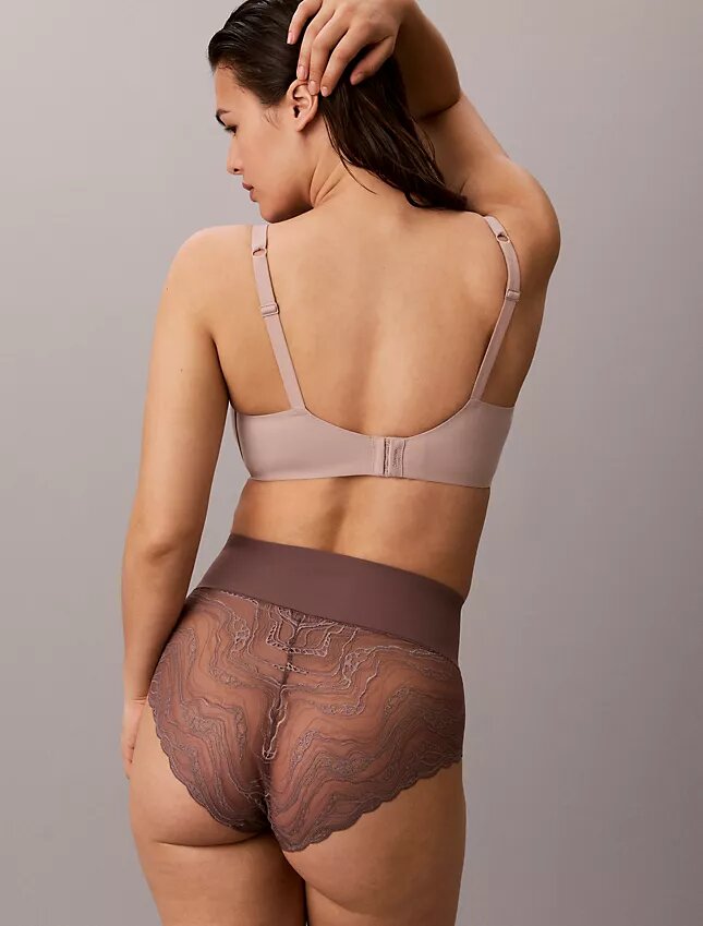 Cueca slip de renda elástica sensual Cueca slip de renda elástica sensual