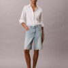 Denim Bermudas com logótipo Denim Bermudas com logótipo