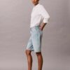 Denim Bermudas com logótipo Denim Bermudas com logótipo