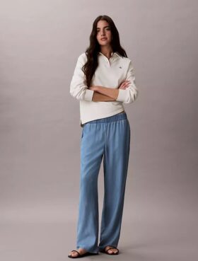 Denim Pull-On Jeans
