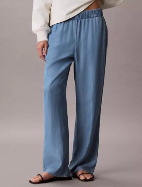 Denim Pull-On Jeans