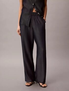Denim Pull-On Jeans