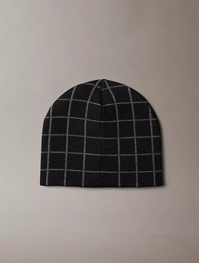 Gorro em jacquard xadrez Gorro em jacquard xadrez