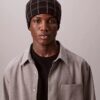 Gorro em jacquard xadrez Gorro em jacquard xadrez