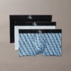 Graphic Monogram Cotton Stretch 3-Pack Boxers