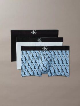 Graphic Monogram Cotton Stretch 3-Pack Boxers Graphic Monogram Cotton Stretch 3-Pack Boxers