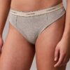 Heritage Cotton Stretch Thong