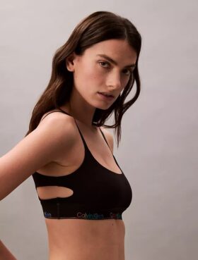 Icon Algodão Modal Pride Bralette Desconstruído Unlined