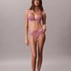 Icon Bralette Triangular em Algodão Modal Metalizado com Forro Ligeiro