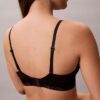 Icon Bralette Triangular em Algodão Modal Metalizado com Forro Ligeiro