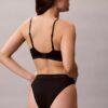Icon Bralette Triangular em Algodão Modal Metalizado com Forro Ligeiro