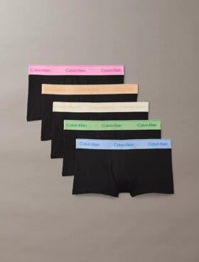 Icon Cotton Stretch Pride Conjunto de 5 Low Rise Trunks