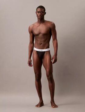 Icon Cotton Stretch Thong, Conjunto de 3