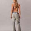 Jeans Bootcut descontraídos com ouropel Jeans Bootcut descontraídos com ouropel