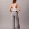 Jeans de cintura superalta e perna larga Jeans de cintura superalta e perna larga