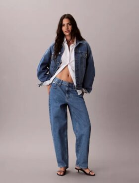 Jeans de corte largo dos anos 90 Jeans de corte largo dos anos 90