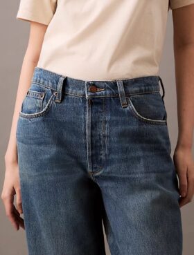 Jeans de corte largo dos anos 90 Jeans de corte largo dos anos 90