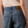 Jeans de corte largo dos anos 90