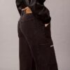 Jeans de ganga cargo de perna larga Jeans de ganga cargo de perna larga