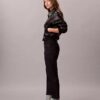 Jeans de ganga largos com bainha reta Jeans de ganga largos com bainha reta