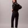 Jeans de ganga largos com bainha reta Jeans de ganga largos com bainha reta