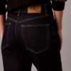 Jeans de ganga largos com bainha reta Jeans de ganga largos com bainha reta