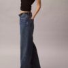 Jeans de ganga largos de cintura baixa Jeans de ganga largos de cintura baixa