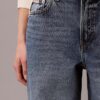 Jeans de ganga largos de cintura baixa Jeans de ganga largos de cintura baixa